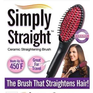 SIMPLY straight heated hair‎ brush